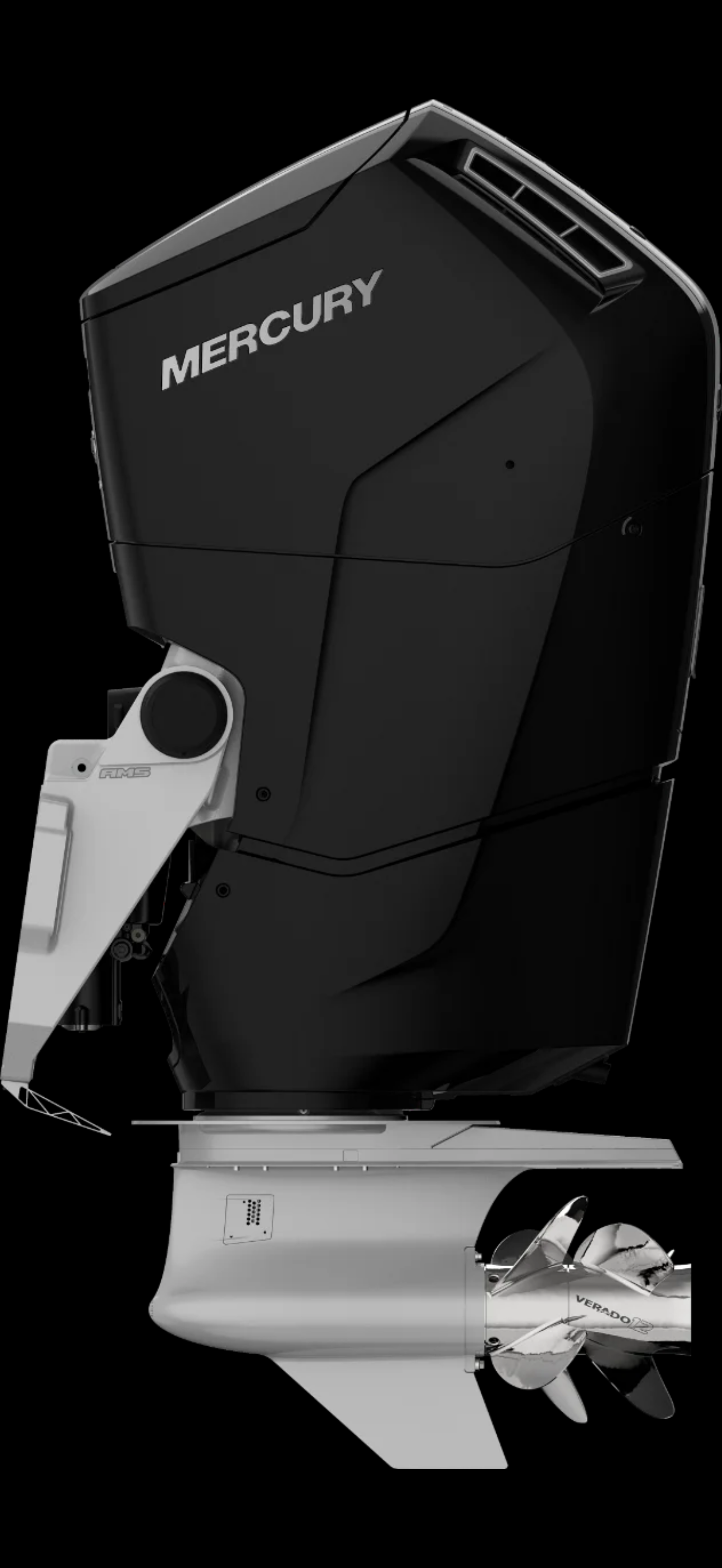 Mercury 600HP Outboard Motor – V12 Verado Ultra High Performance Marine Engine